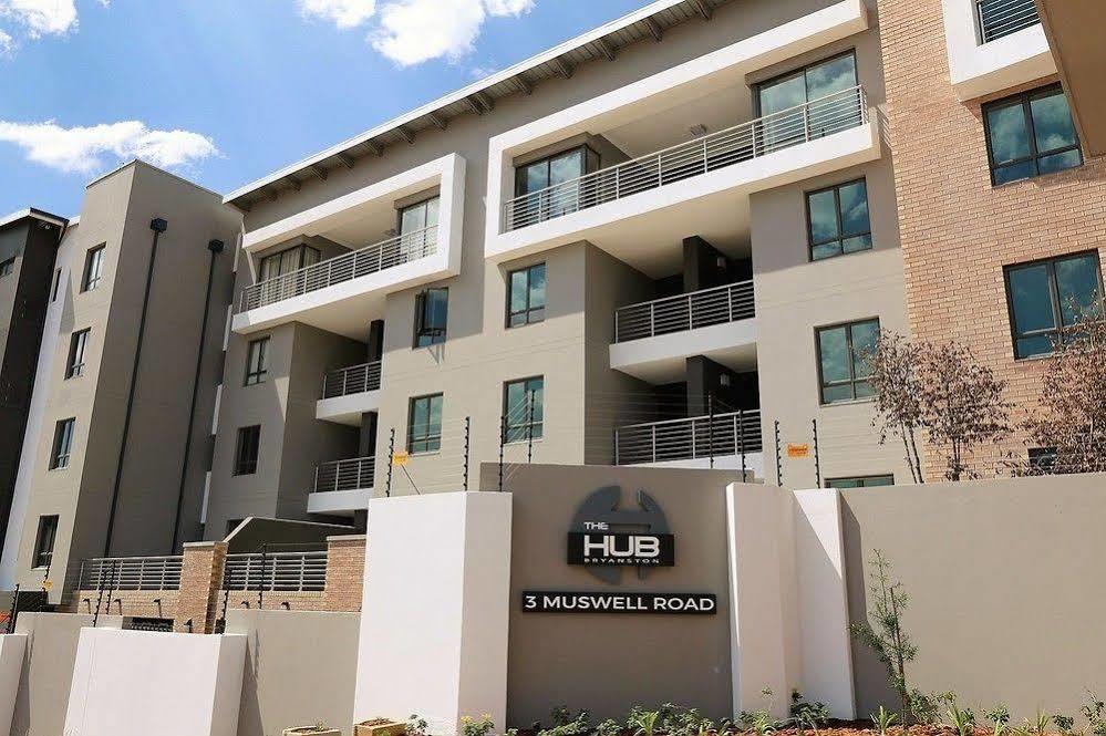 Апартаменти Cag The Hub Bryanston Йоганнесбурґ Екстер'єр фото